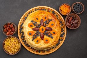 چیز کیک خرما